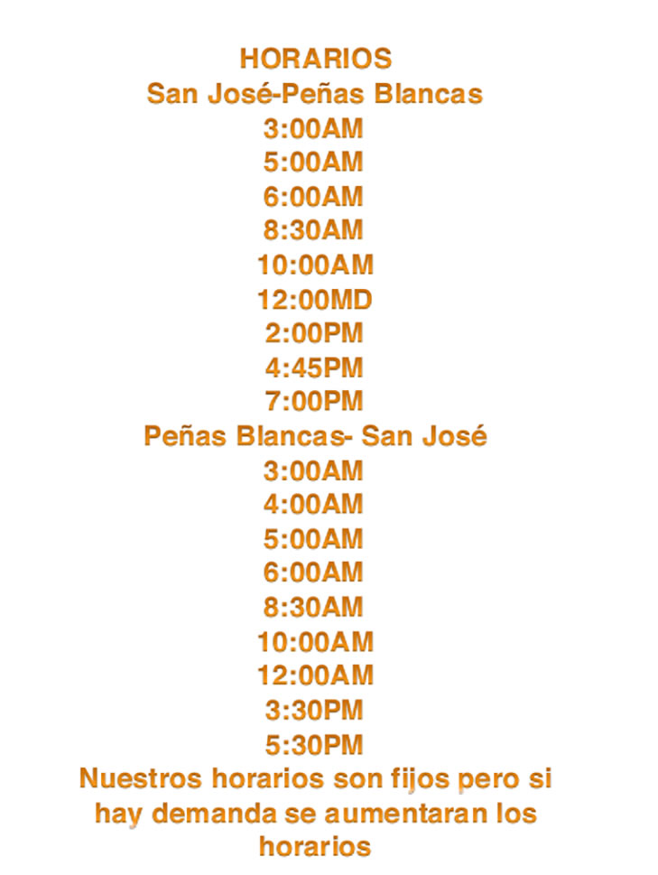 horario